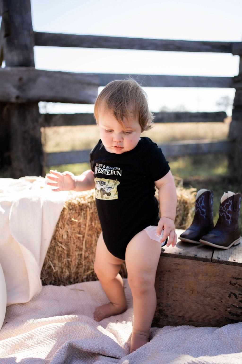Baby Landcruiser - Western Style Romper