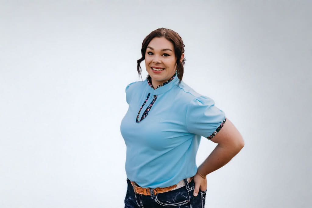 The Essential Ladies Polo - Sky Blue