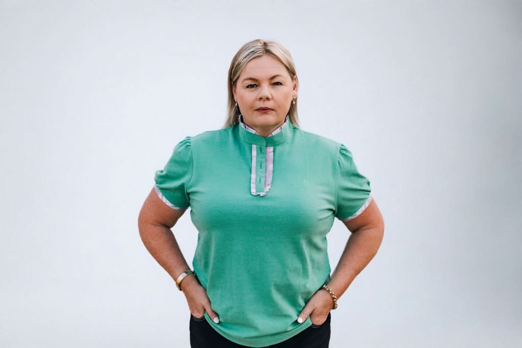 The Essential Ladies Polo - Sage Green