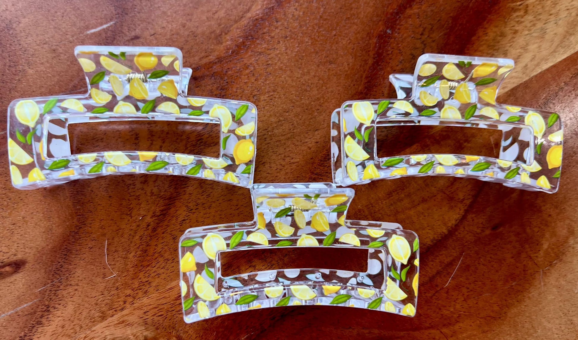 Lemon Claw Clip