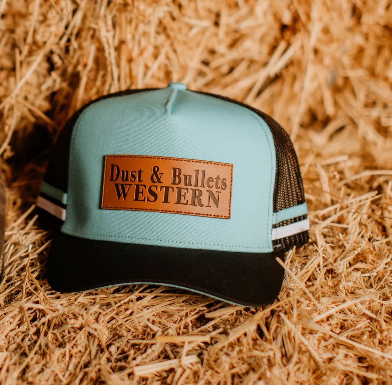 Dust & Bullets OG Teal Trucker Cap