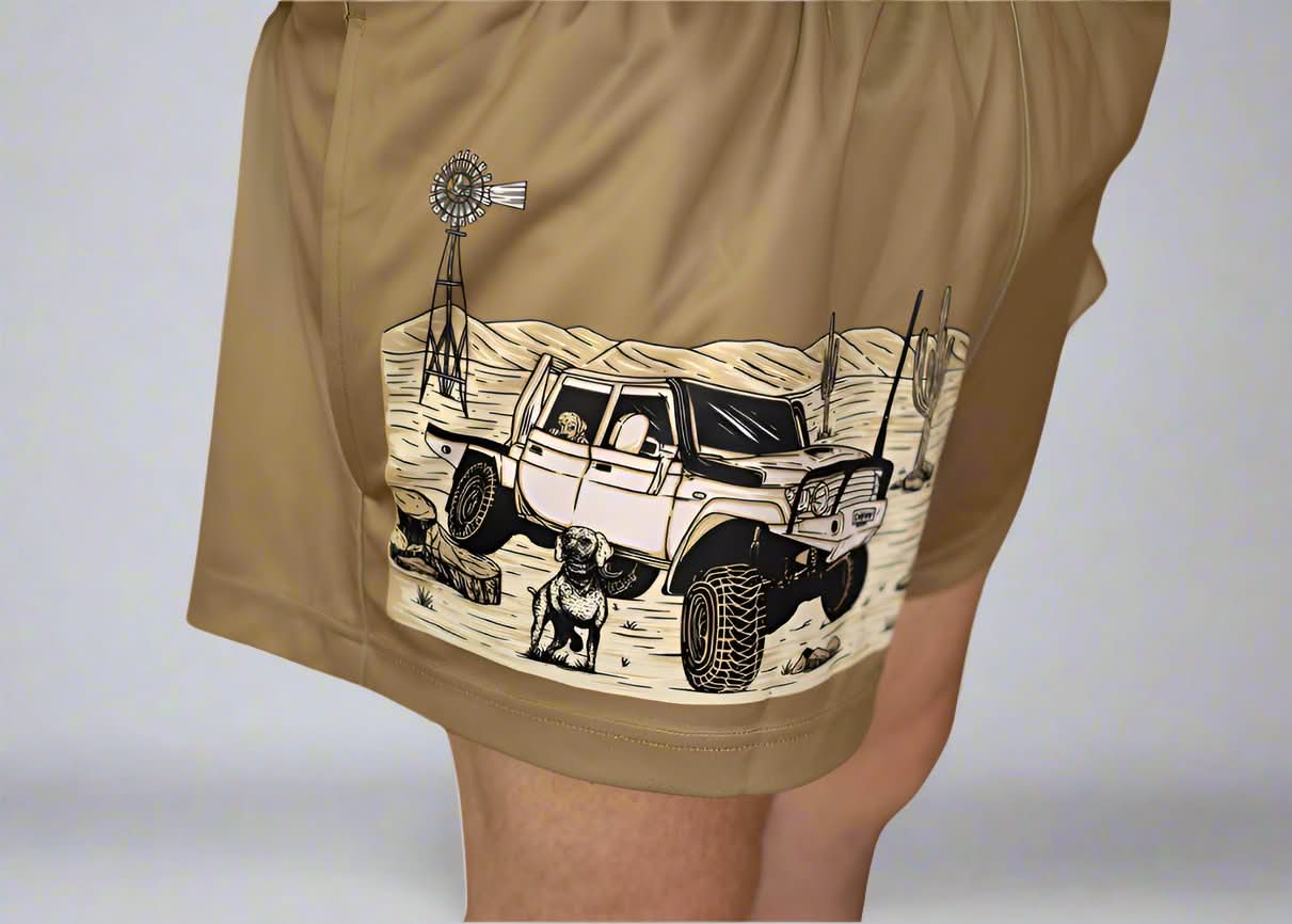 Kids - Land Cruiser Western Footy Shorts