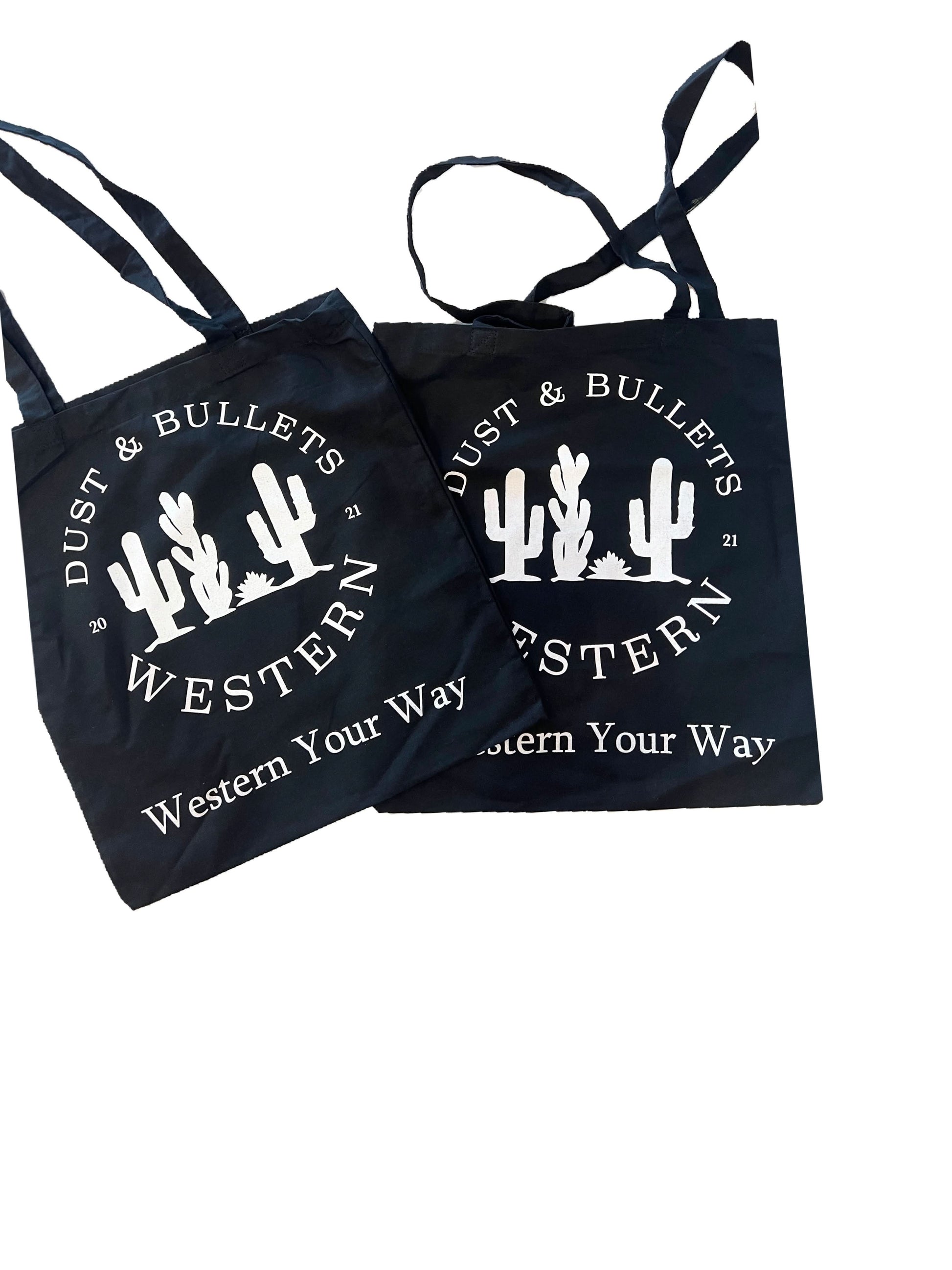 Western Style Tote Bag - Dust and Bullets Western