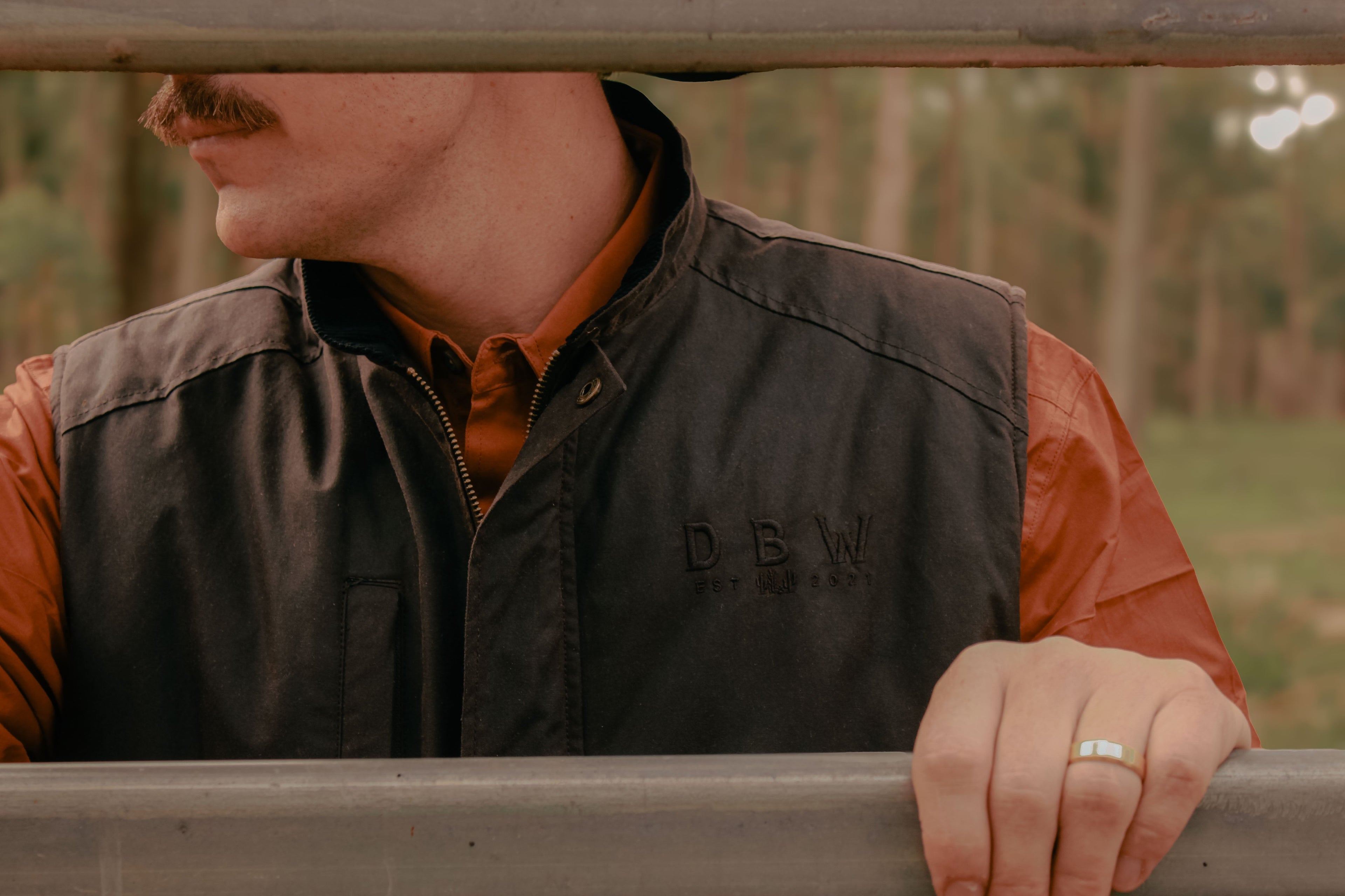 Discover the Bushman’s Waxed Oilskin Vest: Rugged Western Outback Wear