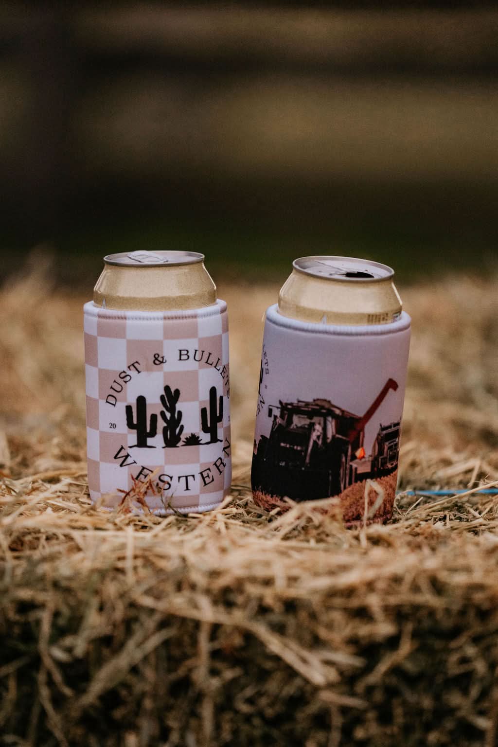 Farming Out West Western Style Stubby Cooler