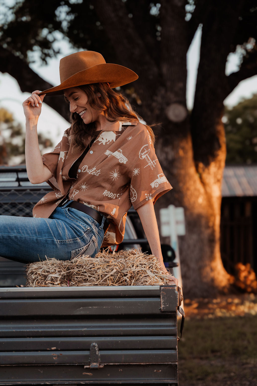The Rodeo Club Western - Linen Shirt