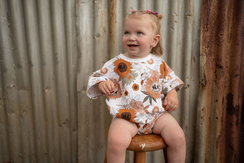 Bubble Romper, The Botanical
