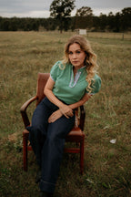 The Essential Ladies Polo - Sage Green