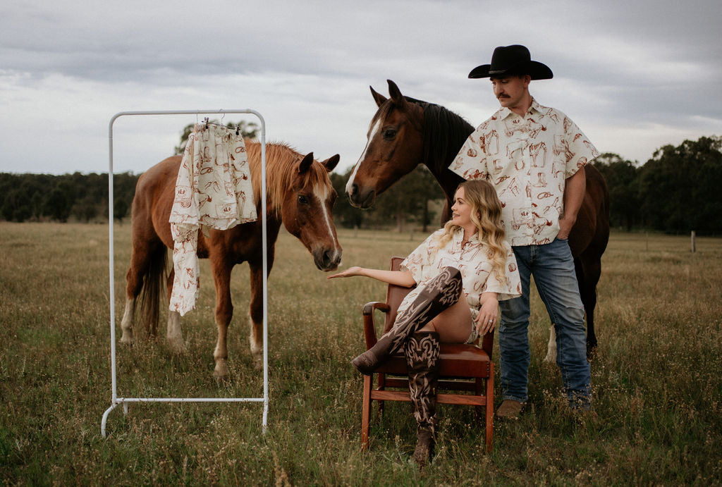 Georgia Straight Western - Linen Shirt