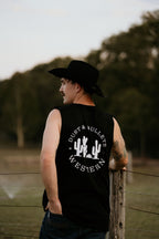The Classic Western Style Tank in Black