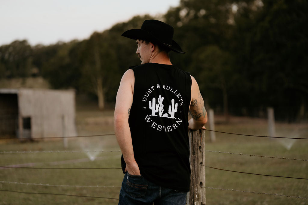 The Classic Western Style Tank in Black