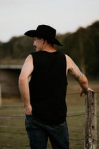 The Southern Western Style Tank in Black