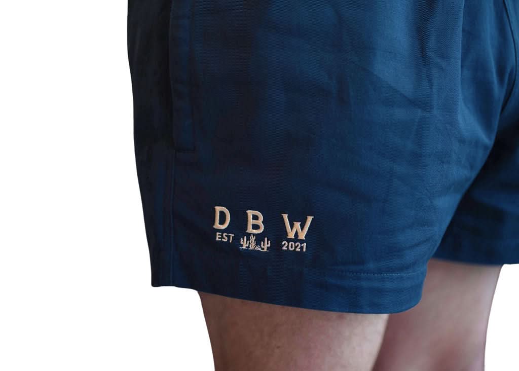 Coober Pedy - Work Short - Navy