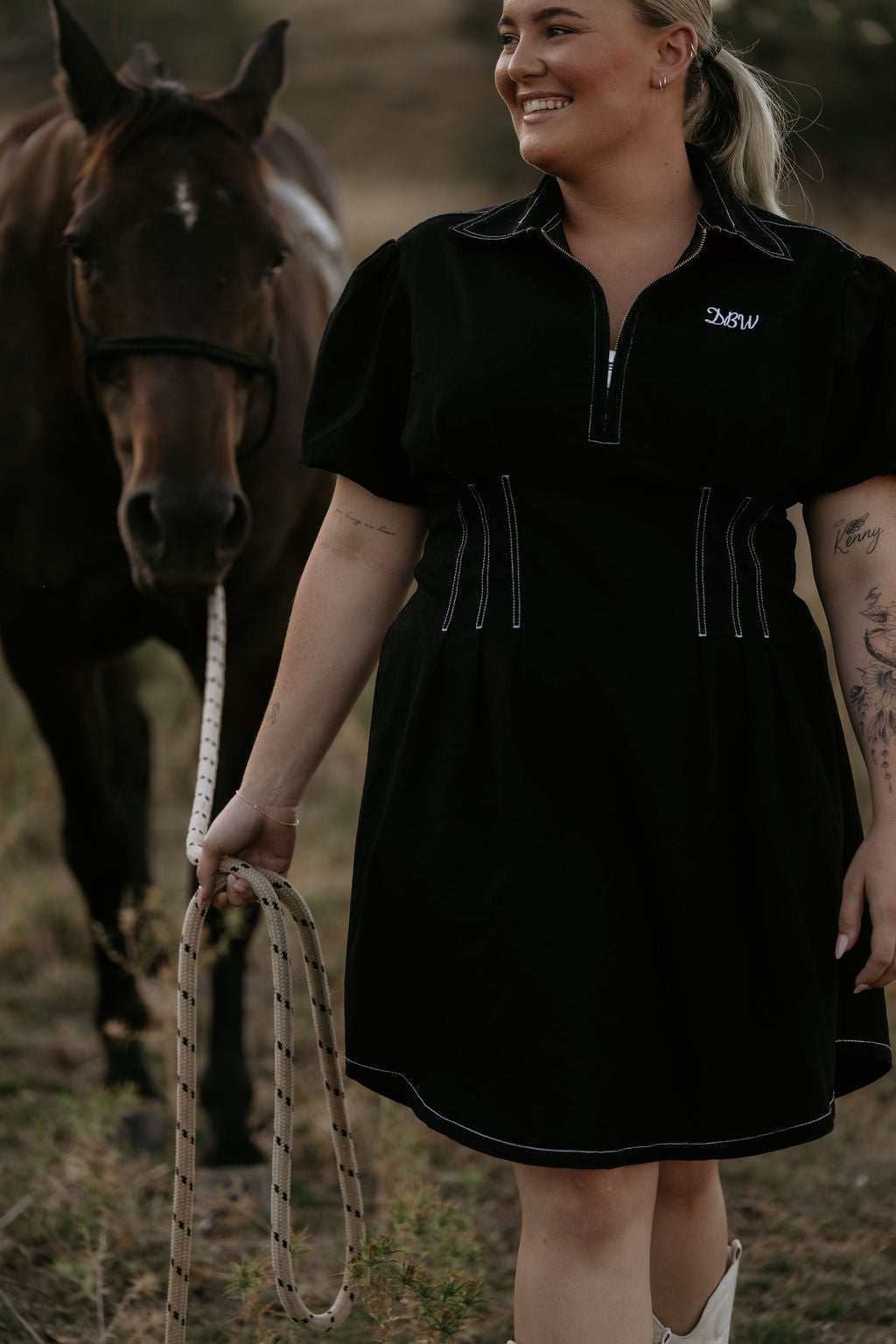 Dolly Western Style Dress - Dust and Bullets Western Dust & Bullets Western Dolly Western Style Dress - Dust and Bullets Western Dust & Bullets Western