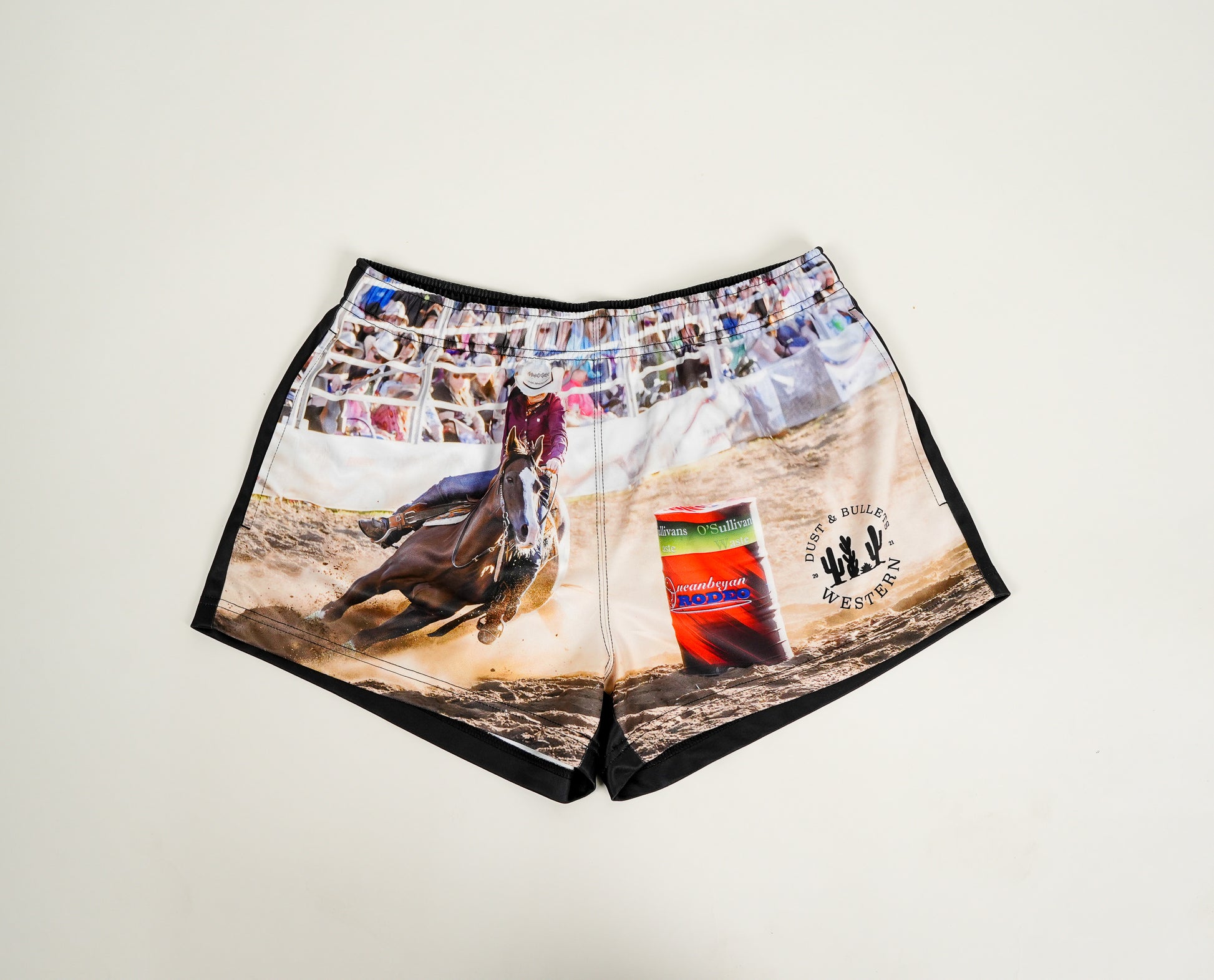 Adults - Barrel Racer Western Footy Shorts