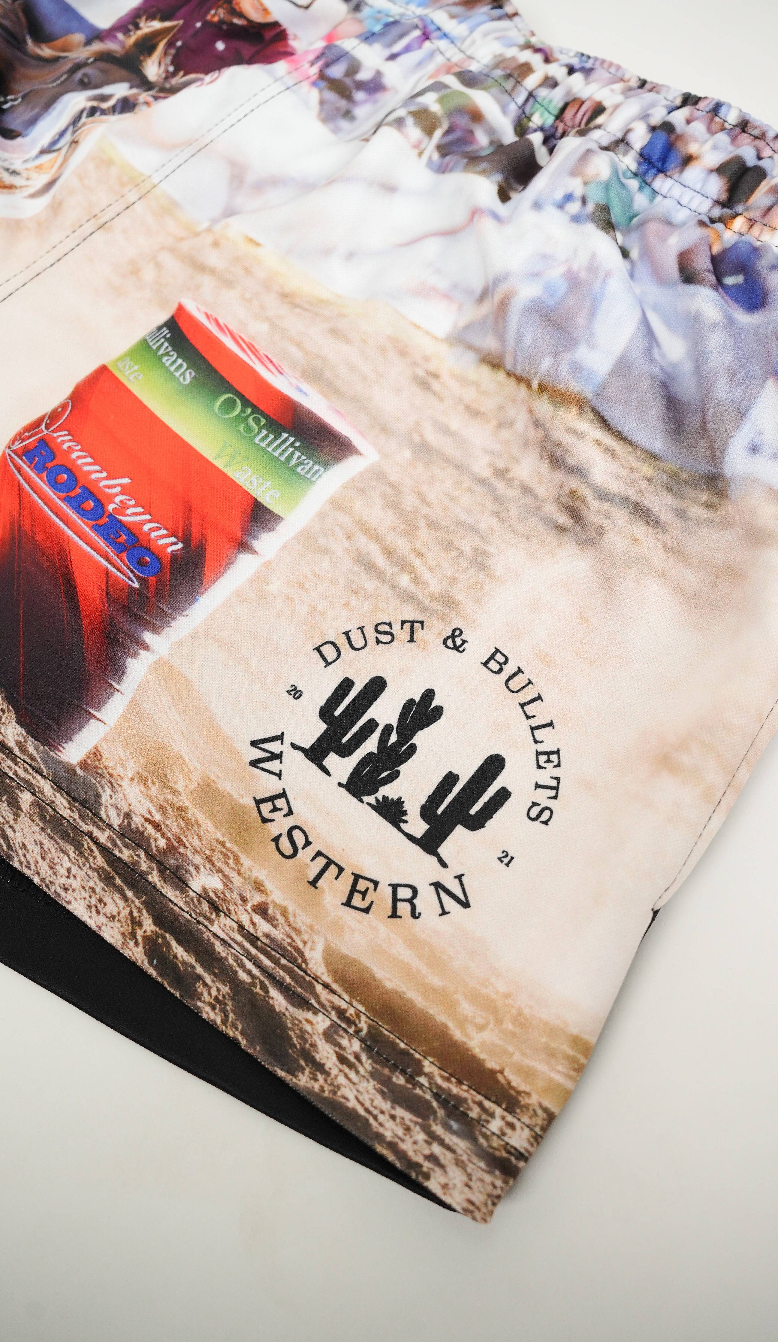 Adults - Barrel Racer Western Footy Shorts