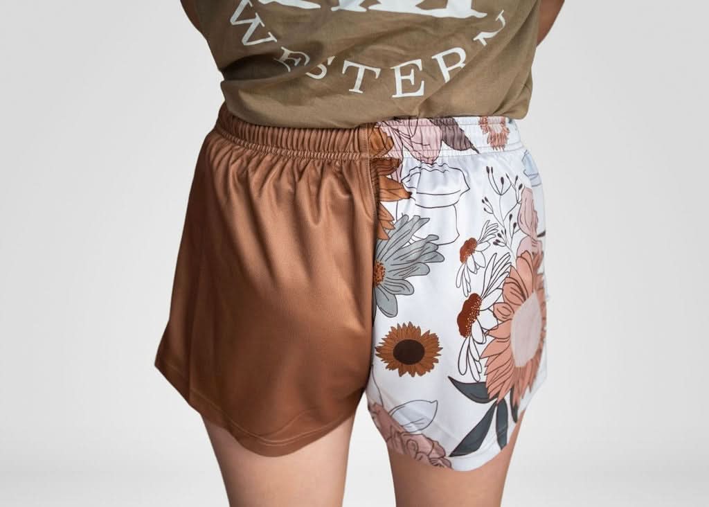 Adults - Botanical Western Footy Shorts