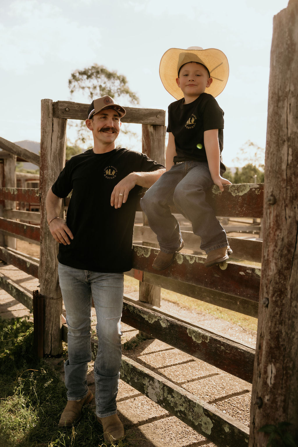 Kids Classic DBW Tee, Gold Print