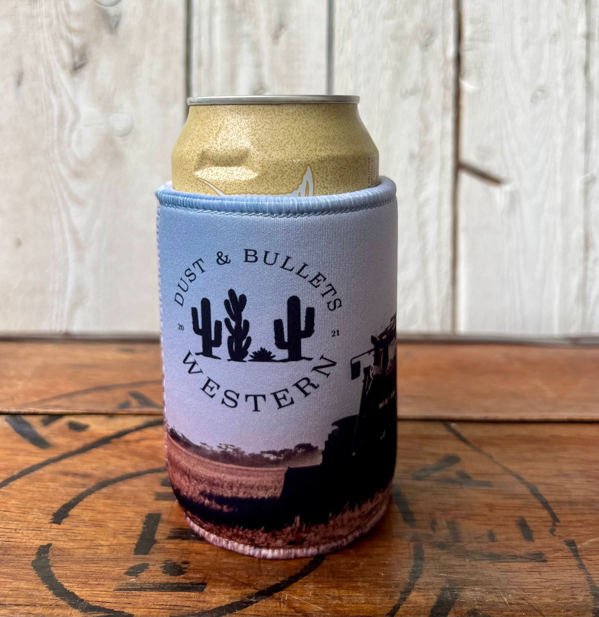 Farming Out West Western Style Stubby Cooler
