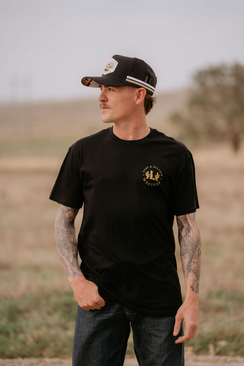 Classic DBW Gold Print - Western Wear Shirts