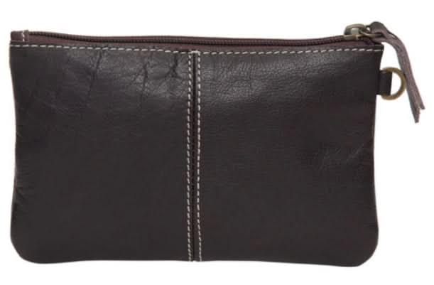 Payton Cowhide & Tooled Leather Clutch