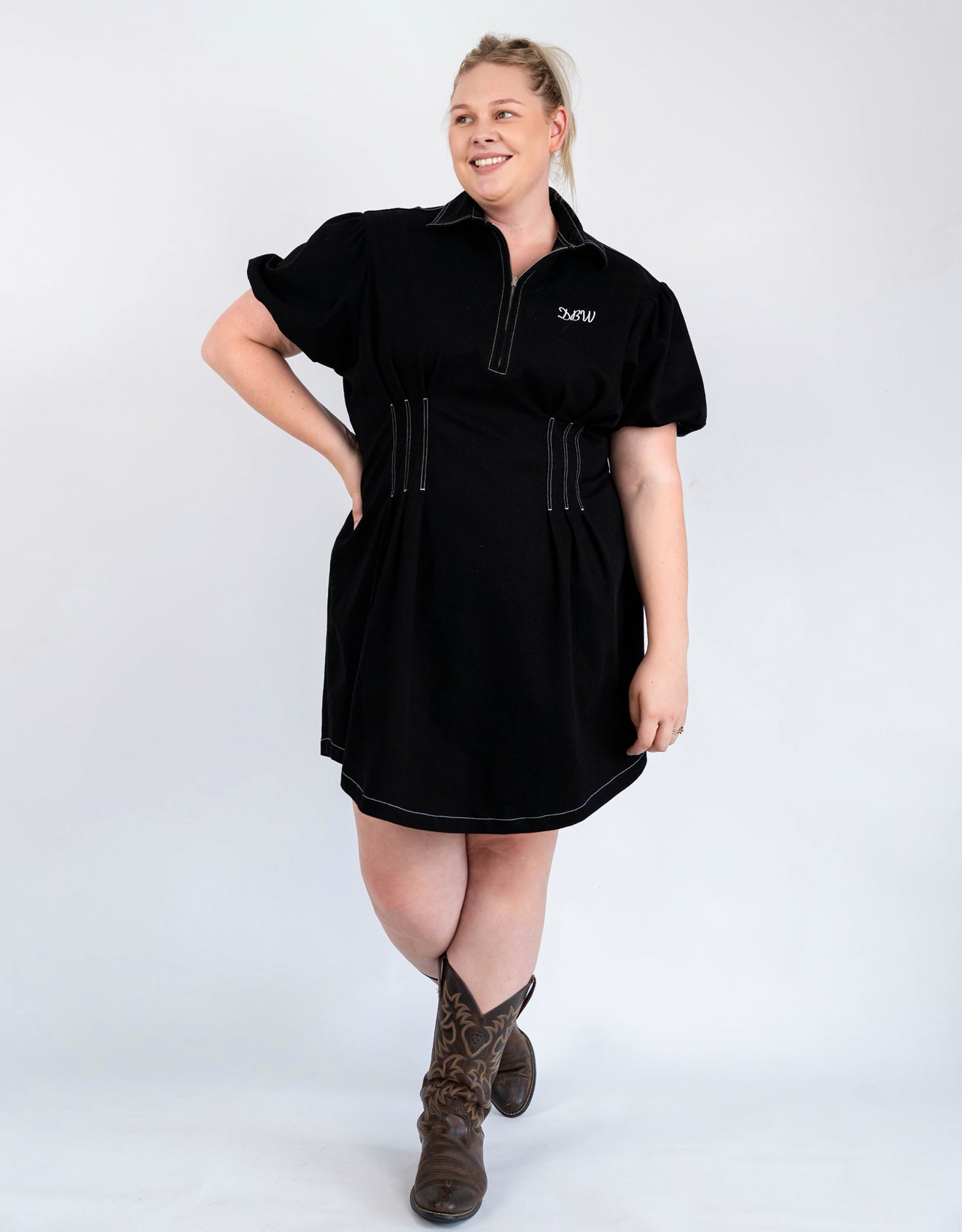 PRE ORDER - The Black Dolly - Western Style Dress