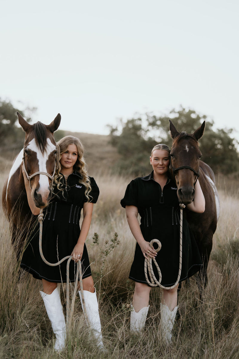 The Black Dolly Western Style Dress