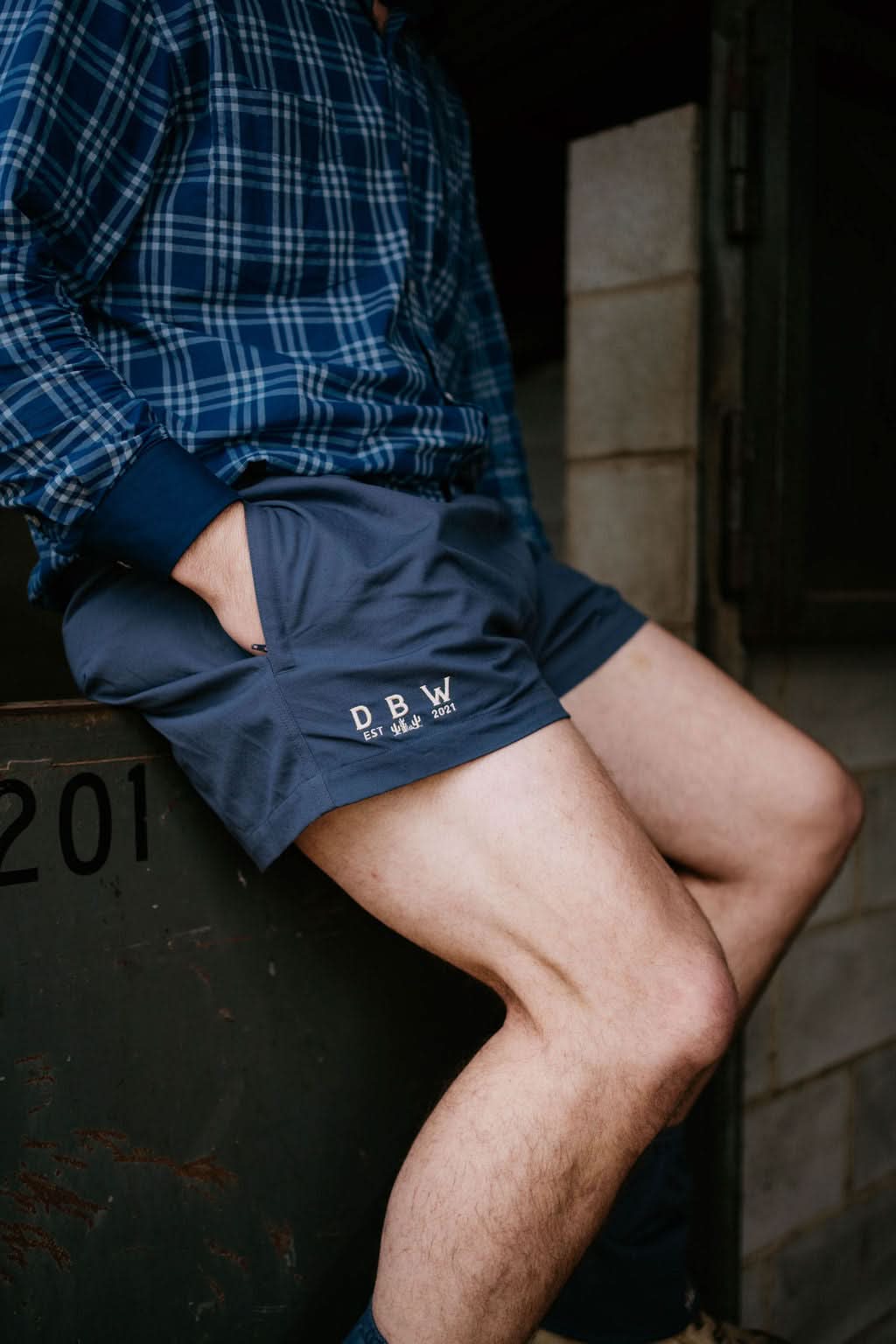 Coober Pedy - Work Short - Navy