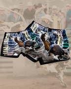 Kids - The Bull Rider Western Footy Shorts