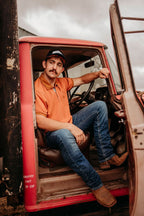 The Essential Men’s Polo - Rust