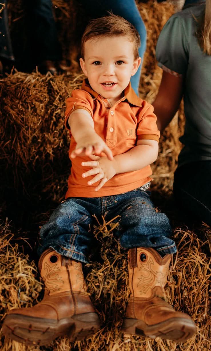 Kids Essential Polo, Rust