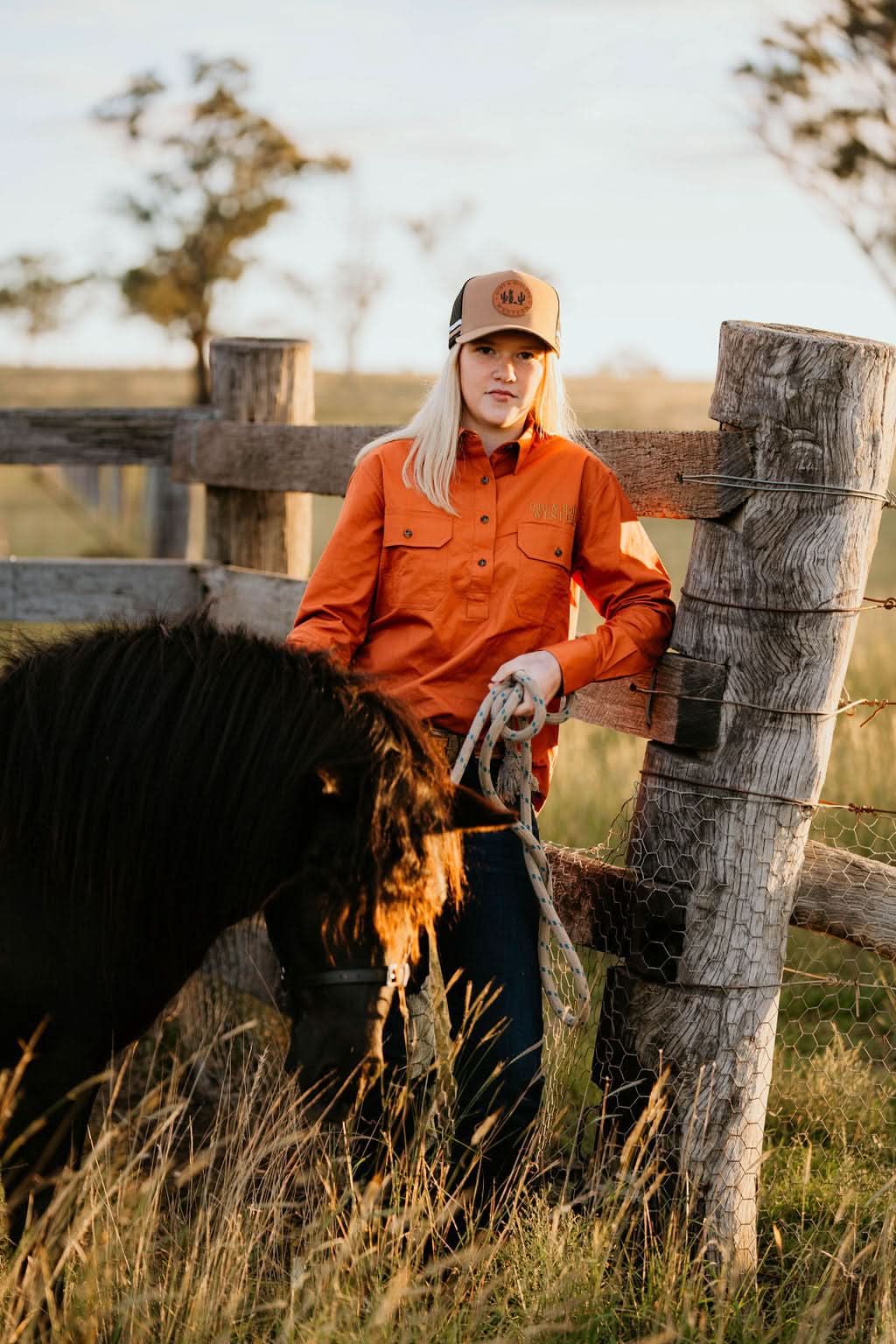 Women’s Outback Work Shirt - Brown