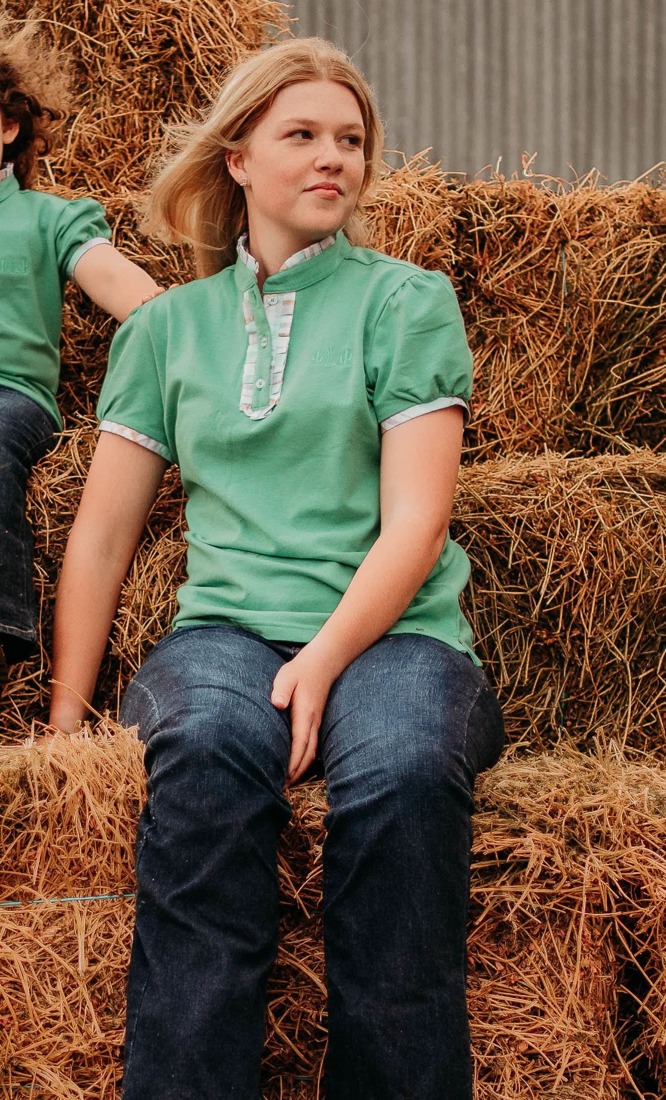 The Essential Ladies Polo - Sage Green