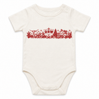 Baby Country Christmas Romper – Red Print