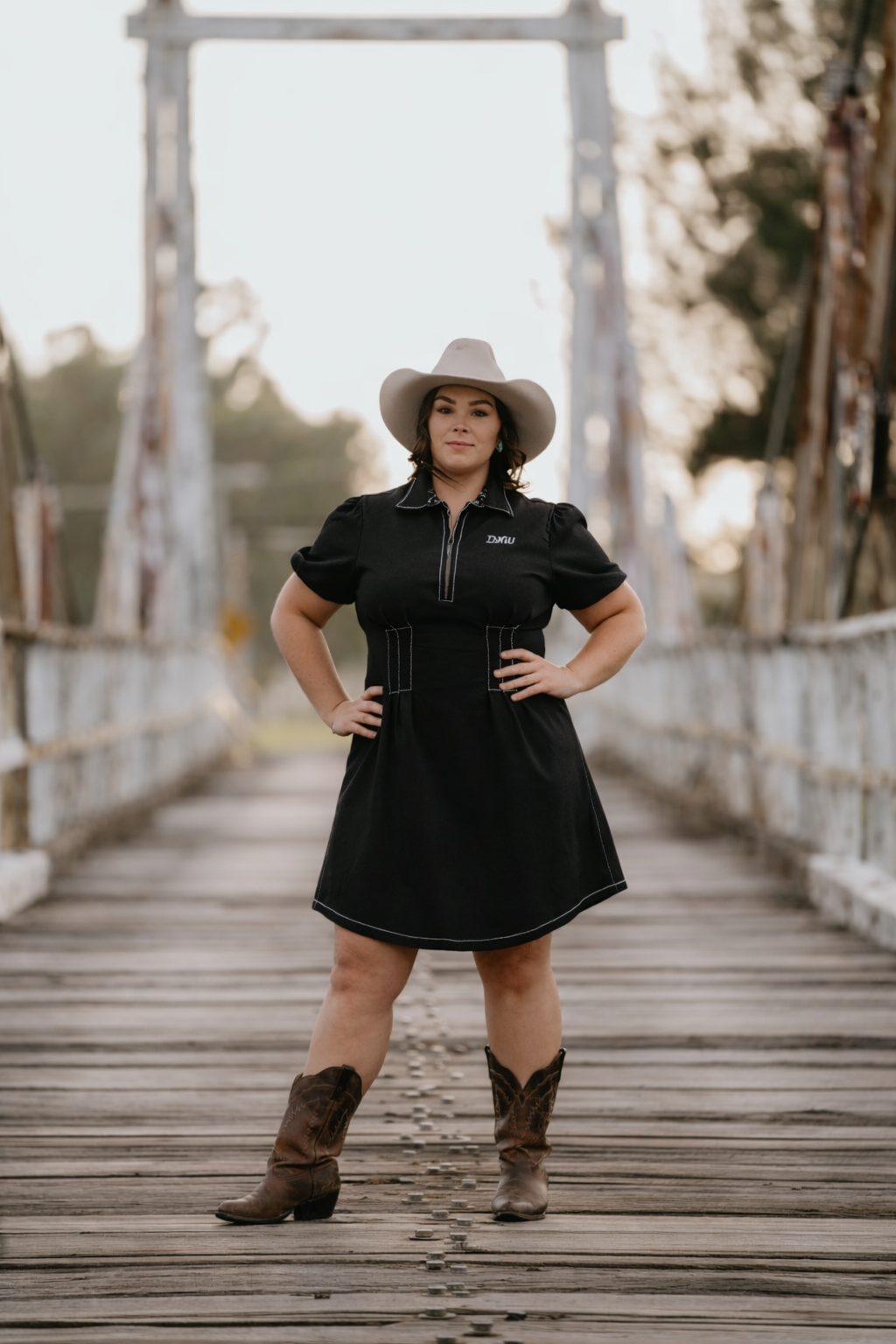The Black Dolly - Western Style Dress