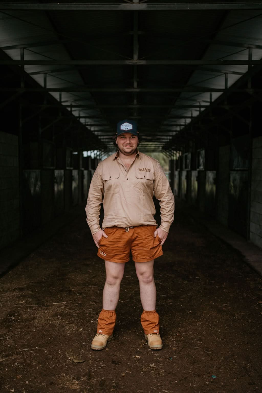 Coober Pedy - Work Short - Rust