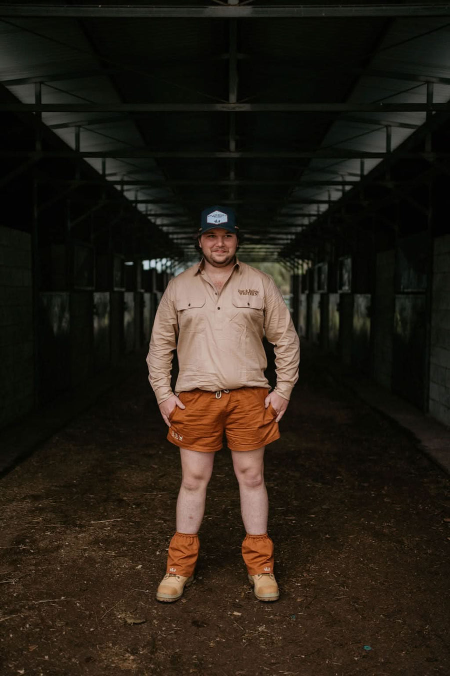 Coober Pedy - Work Short - Rust