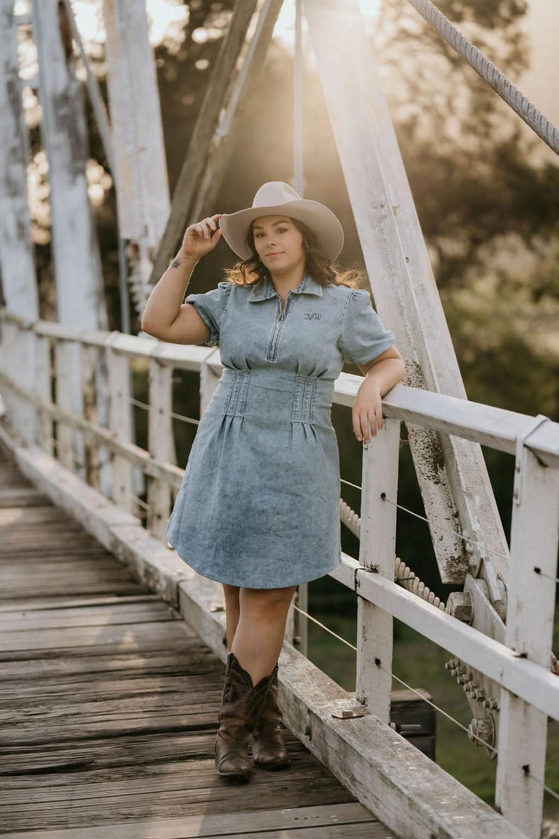 The Dolly Western Style Dress