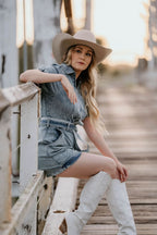 The Lainey - Western Style Jumpsuit