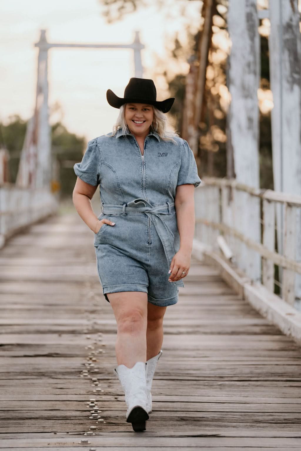 The Lainey - Western Style Jumpsuit