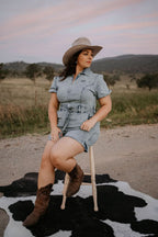 The Lainey - Western Style Jumpsuit