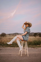 The Lainey - Western Style Jumpsuit