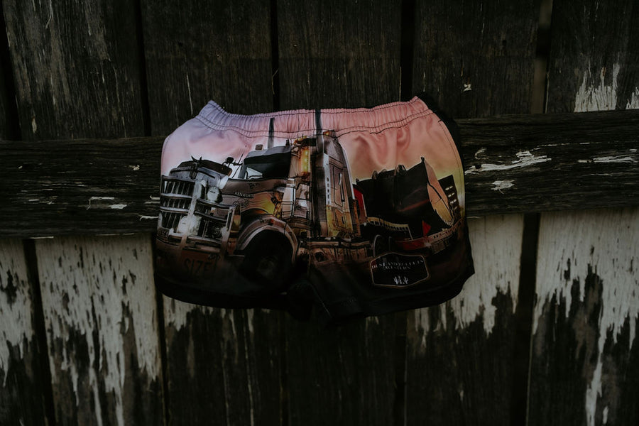 Adults - Kenworth Western Footy Shorts