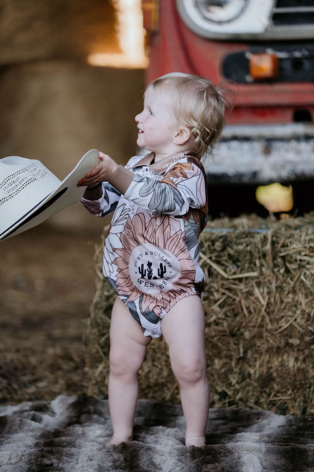 Baby - Botanical Fishing Romper