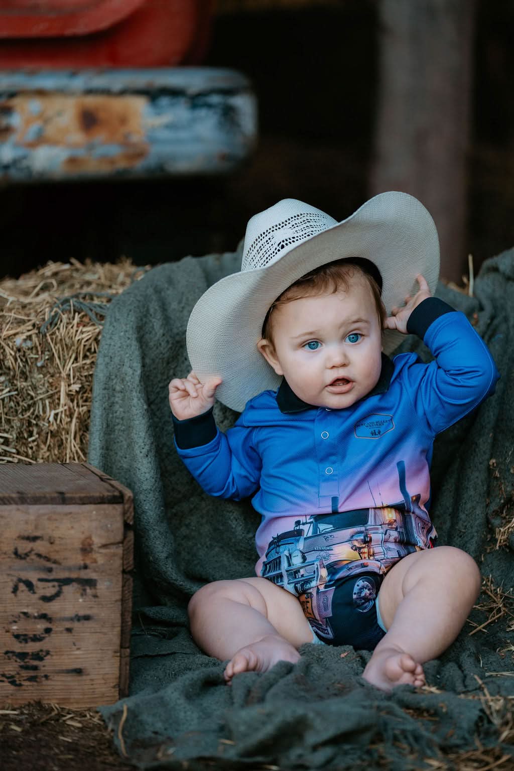 Baby - Kenworth Fishing Romper