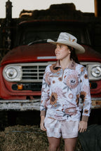 Kids - Botanical Fishing Shirt