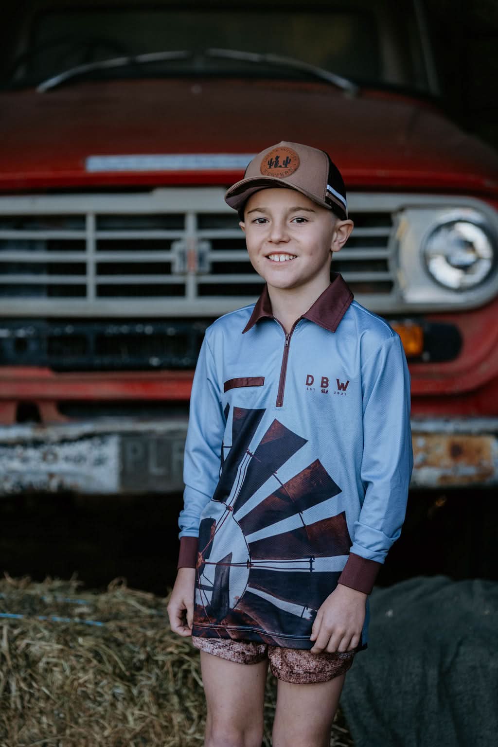Kids -The Rustic Windmill Fishing Shirt