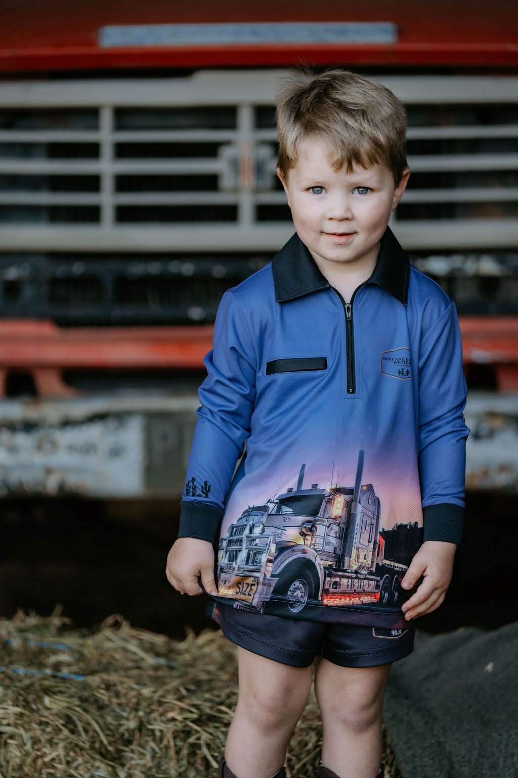 Kids -The Kenworth Fishing Shirt