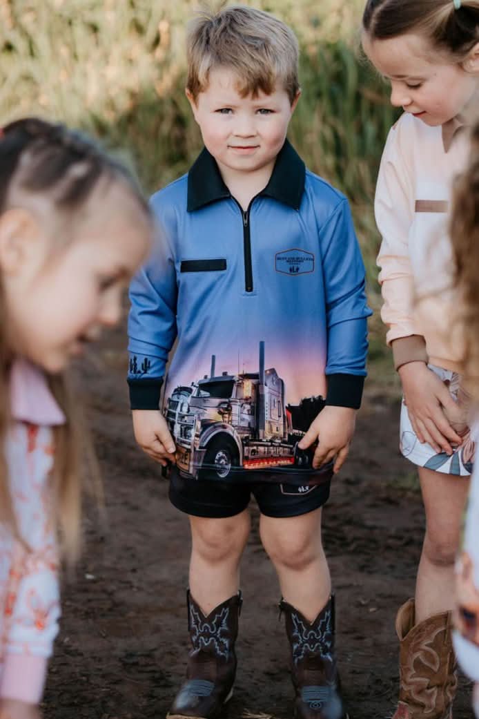 Kids -The Kenworth Fishing Shirt
