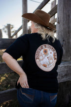 The Botanical in Black - Western Wear Shirts